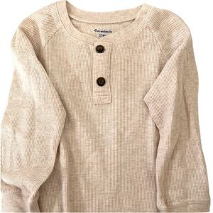 Boys Garanimals oatmeal colored thermal 5T